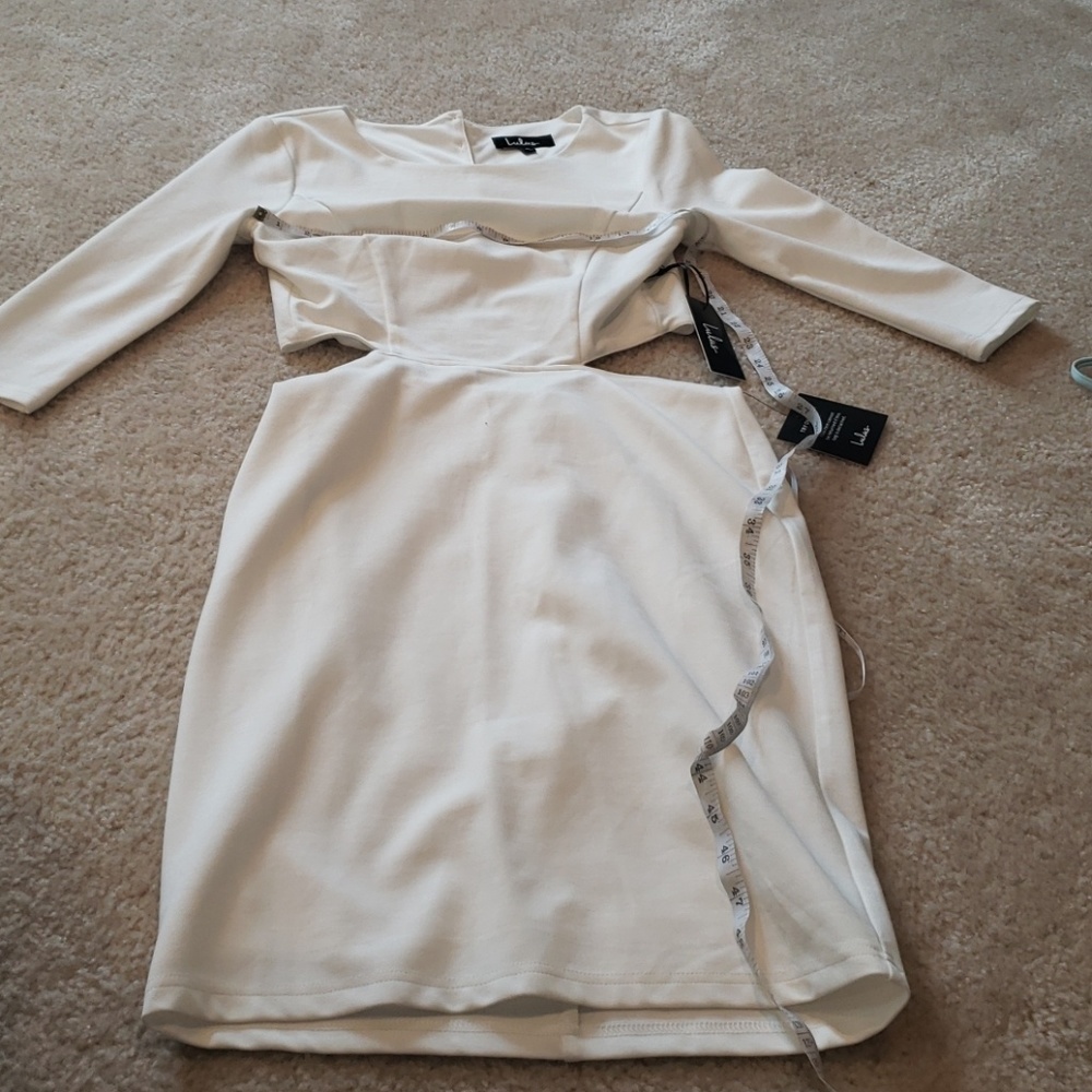 Lulus NWT sz md bodycon open back dress
